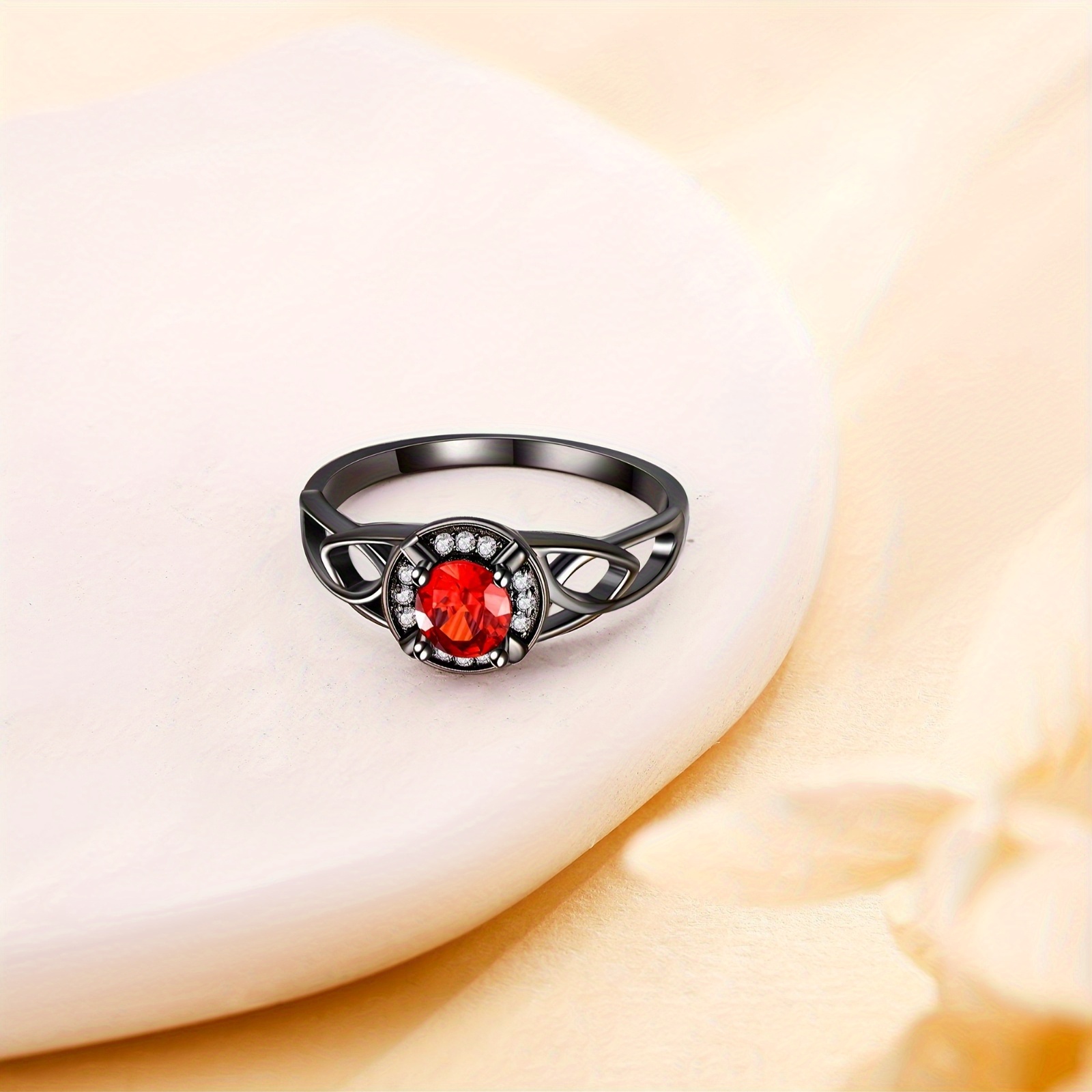 Sterling Silver Celtic Knot Ring Eternity Ring Wedding Engagement Band